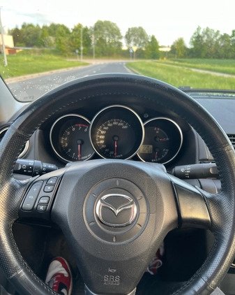 Mazda 3 cena 8300 przebieg: 190168, rok produkcji 2006 z Bartoszyce małe 154